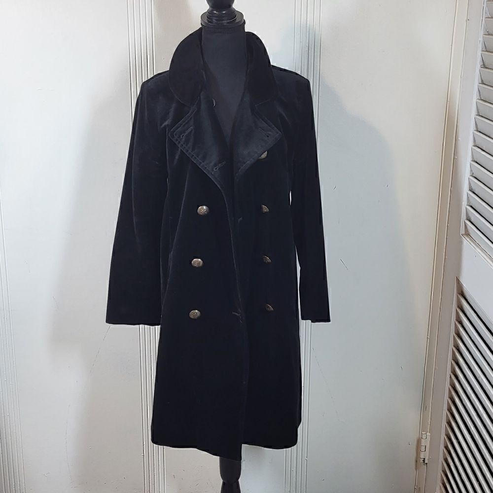 J. CREW WOMEN'S BLACK LIGHTWEIGHT COAT